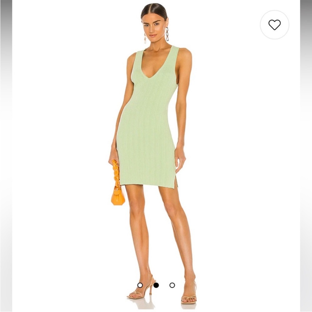 Michael Costello × REVOLVE
Alyssa Mini Dress in Mint Size Small Mint
Green